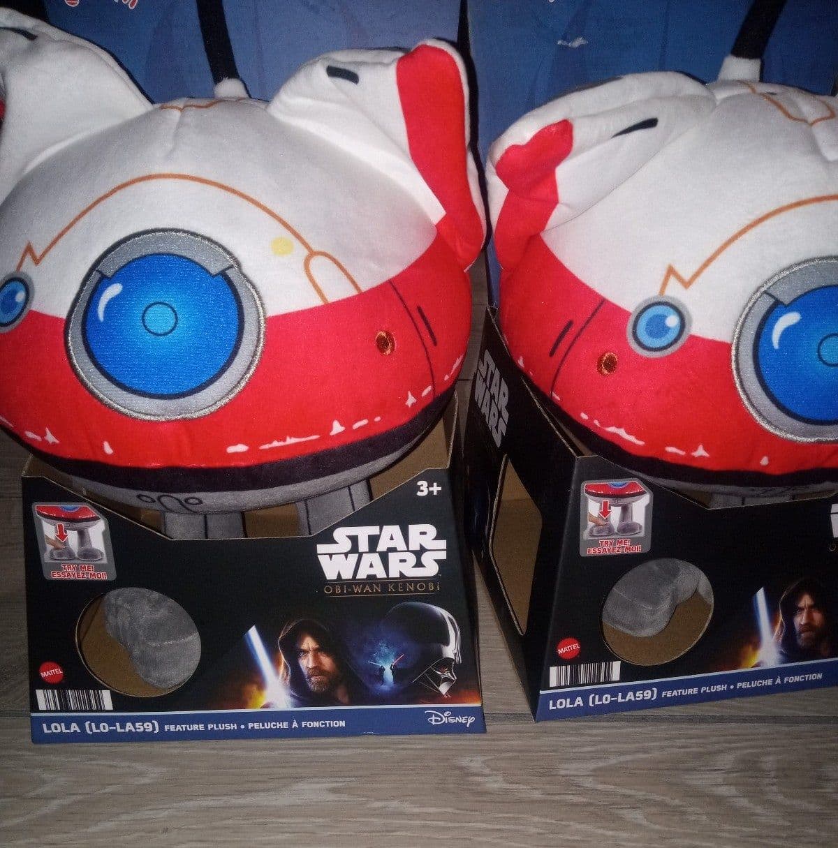 (2)LOLA (LO-LA59) FEATURE Plushies - DISNEY - STAR WARS OBI-WAN KENOBI - Thumbnail 6