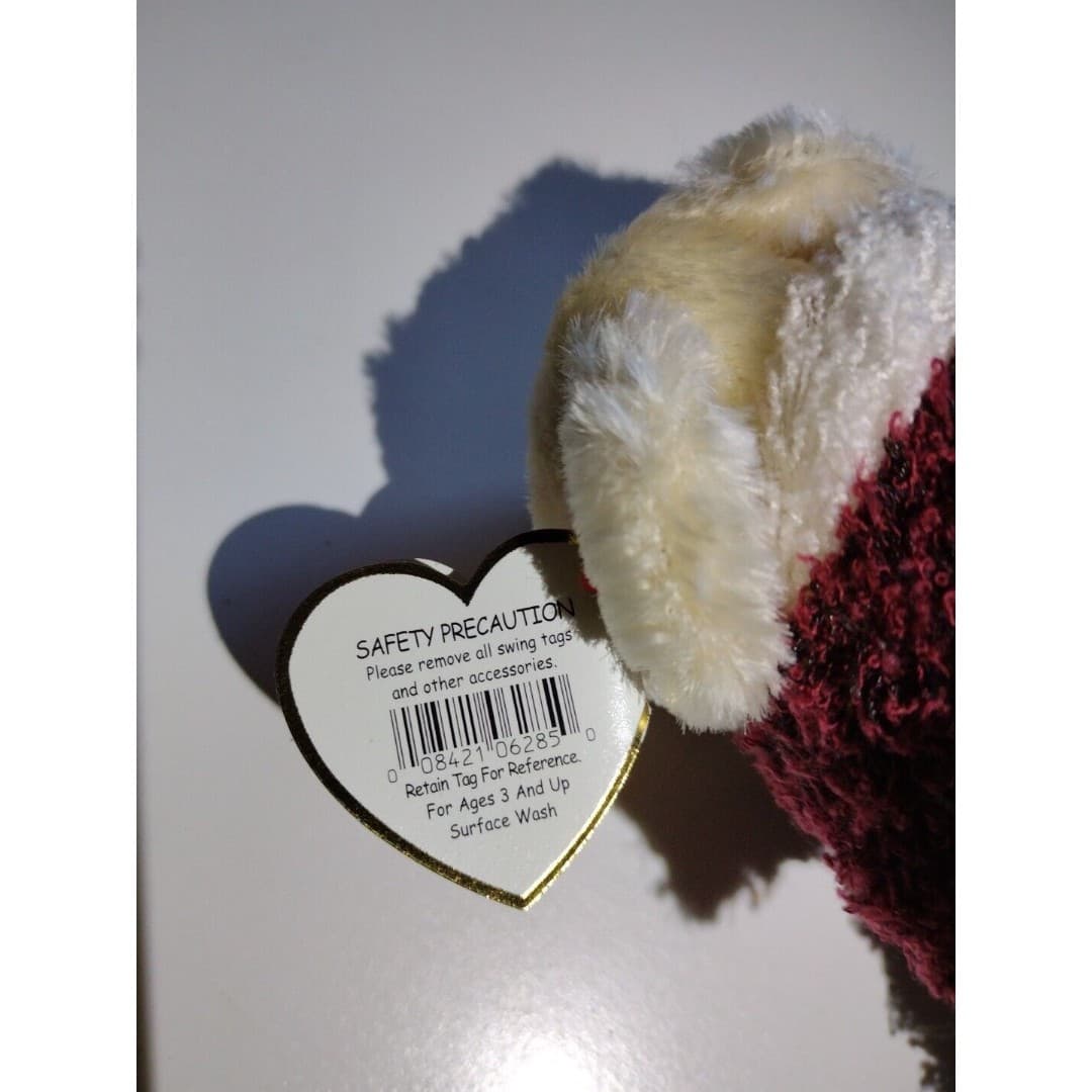 Ty Vintage Attic Treasures Mrs Santa Bear 2000 With Hang Tag - Christmas - Thumbnail 7