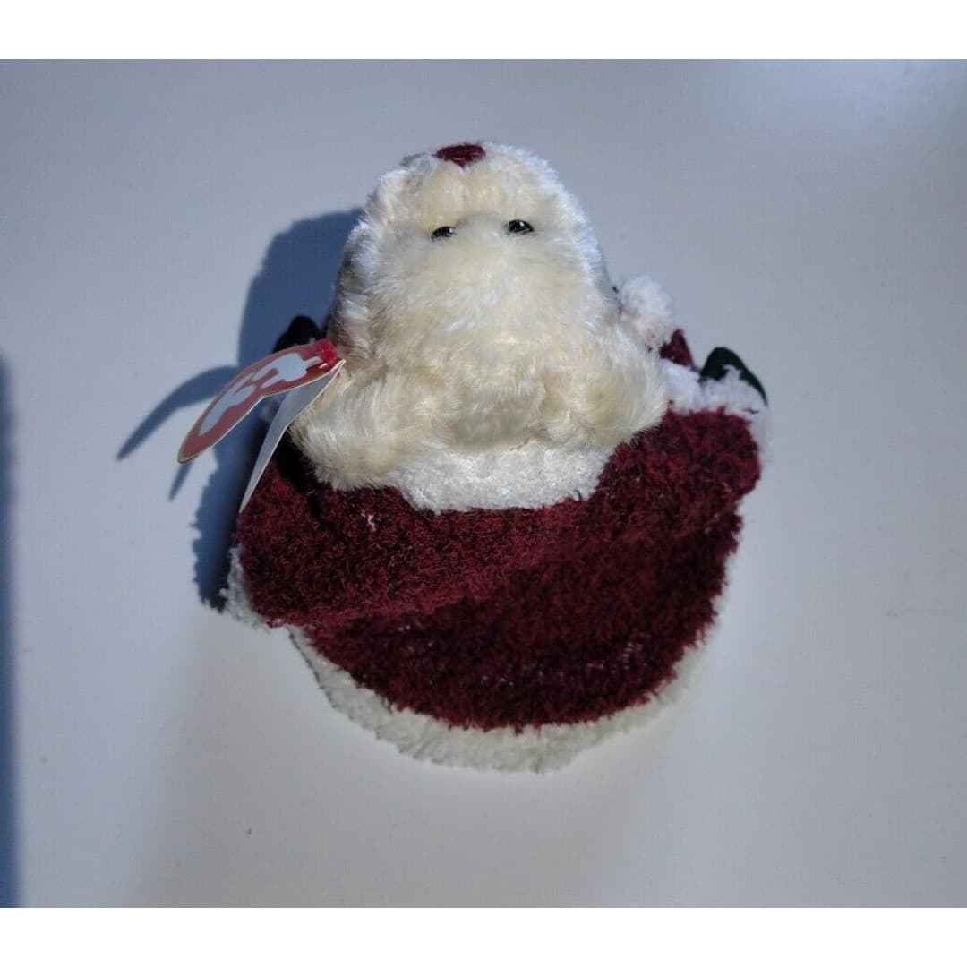 Ty Vintage Attic Treasures Mrs Santa Bear 2000 With Hang Tag - Christmas - Thumbnail 4