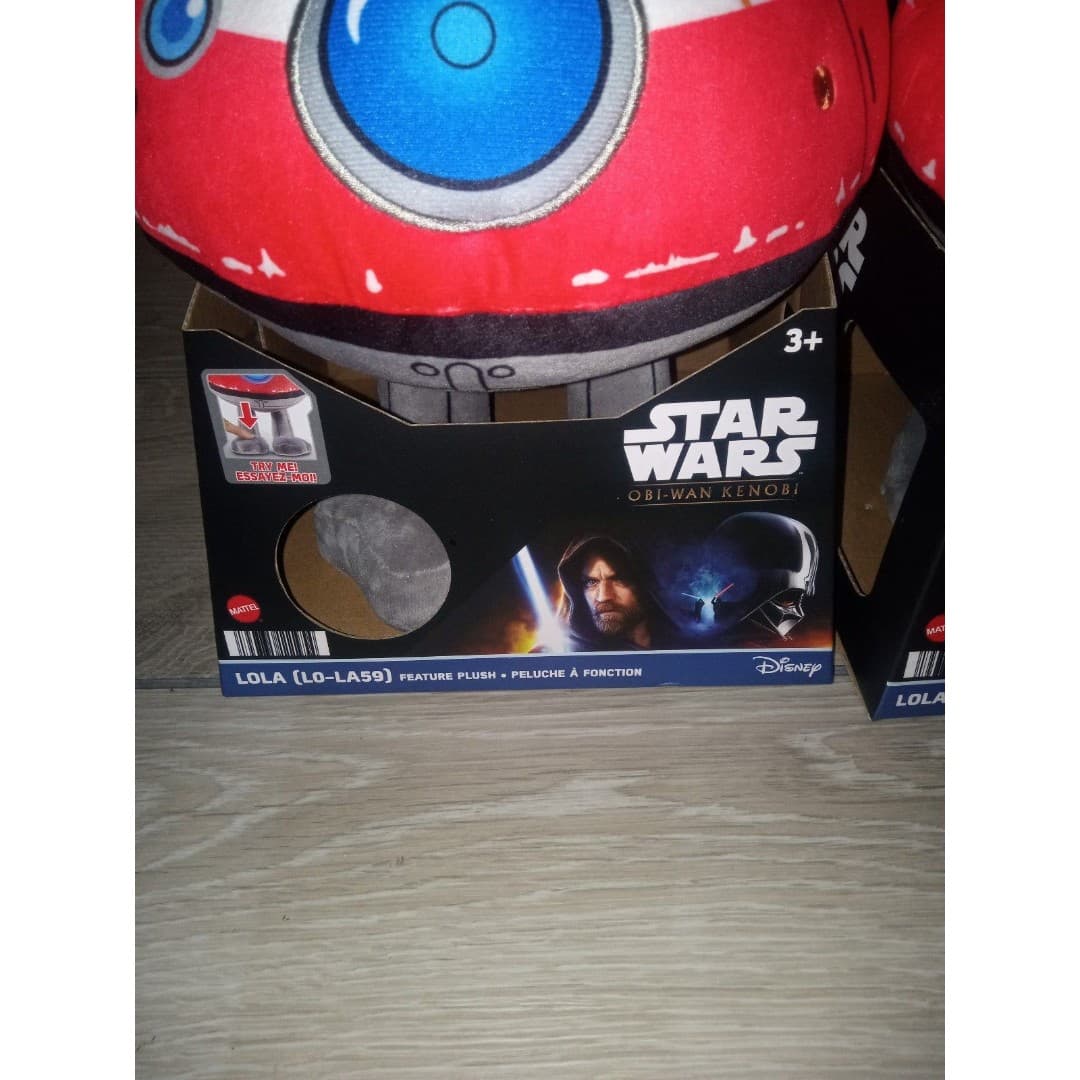 (2)LOLA (LO-LA59) FEATURE Plushies - DISNEY - STAR WARS OBI-WAN KENOBI - Thumbnail 2