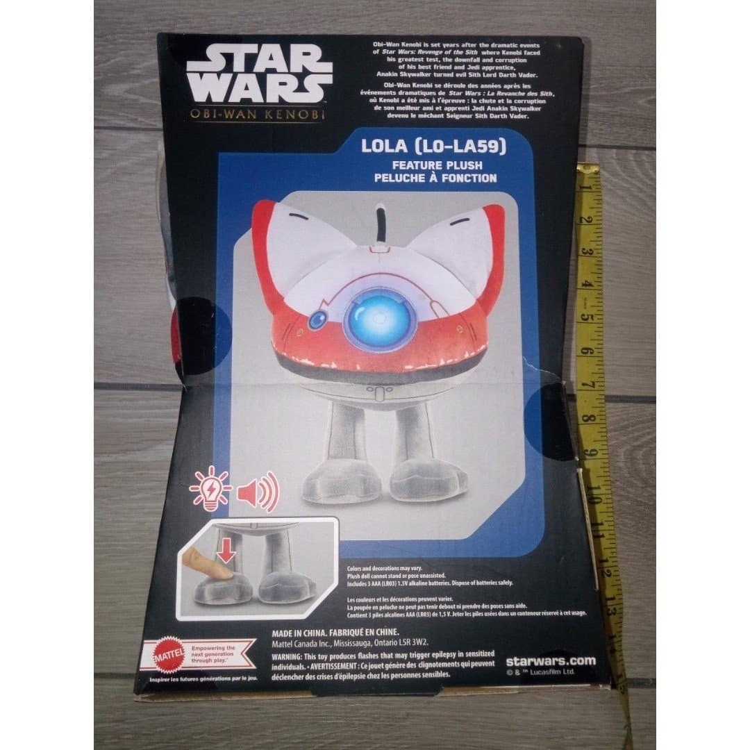 LOLA (LO-LA59) FEATURE Plush - DISNEY - STAR WARS OBI-WAN KENOBI - Thumbnail 5