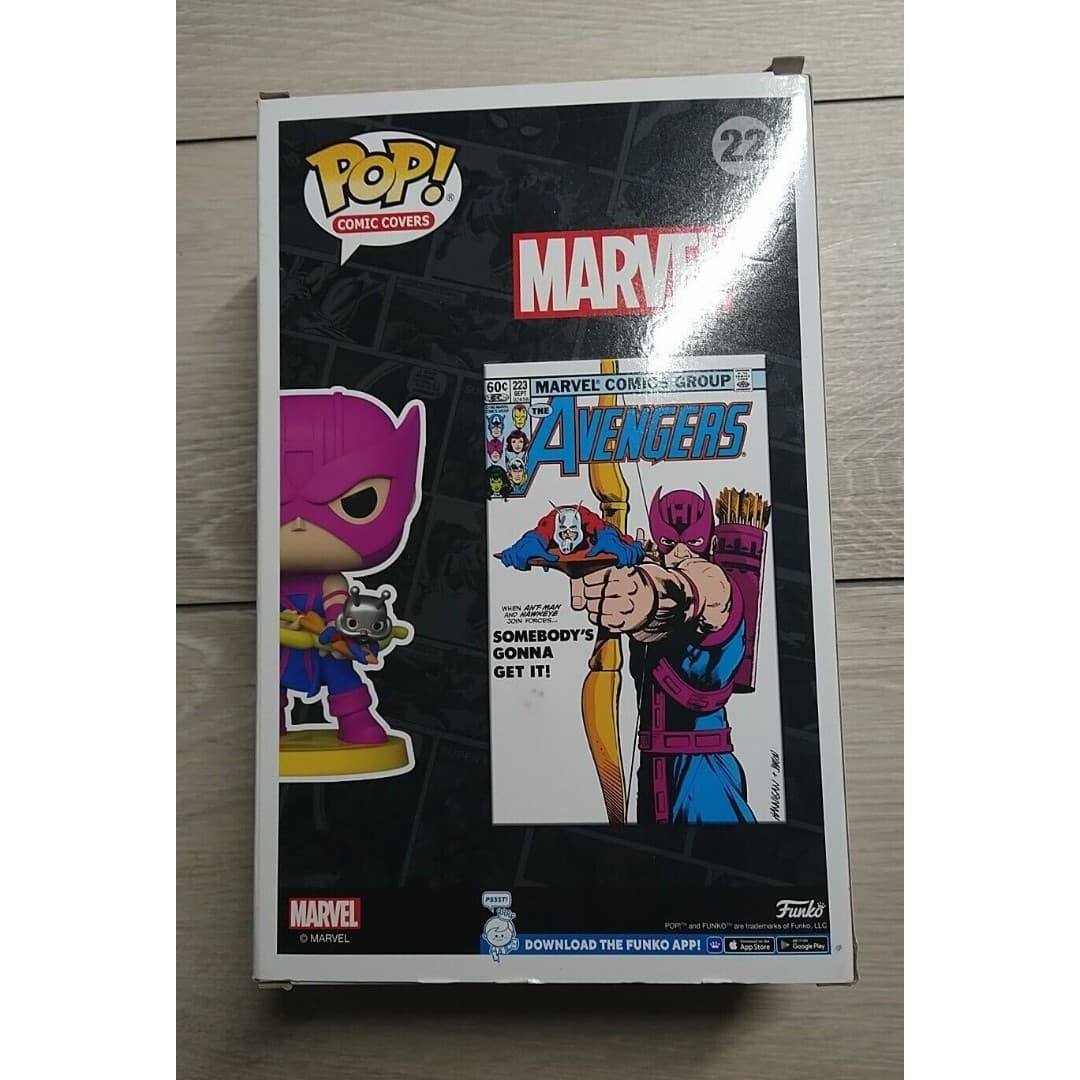 Funko Pop! Comic Covers Marvel #22 Hawkeye & Ant-Man Target Exclusive (New) - Thumbnail 4