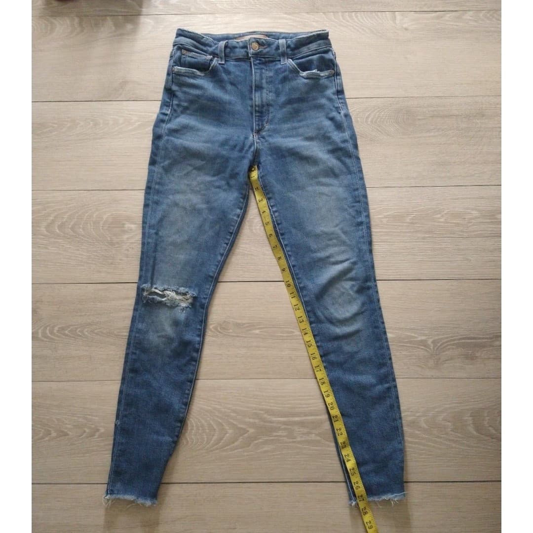 Joe's Jeans - 11" High Rise Skinny Ankle - The Bella - Size 25 - Thumbnail 2