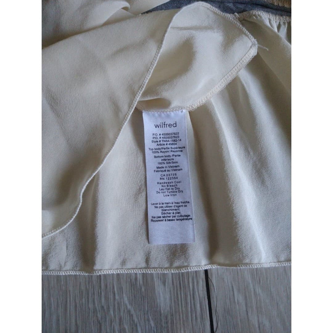 Wilfred Top - Size Small - Silk - Thumbnail 6