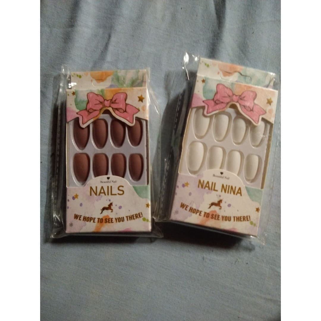 Press on nails 2pk bundle (nib) - Image 1