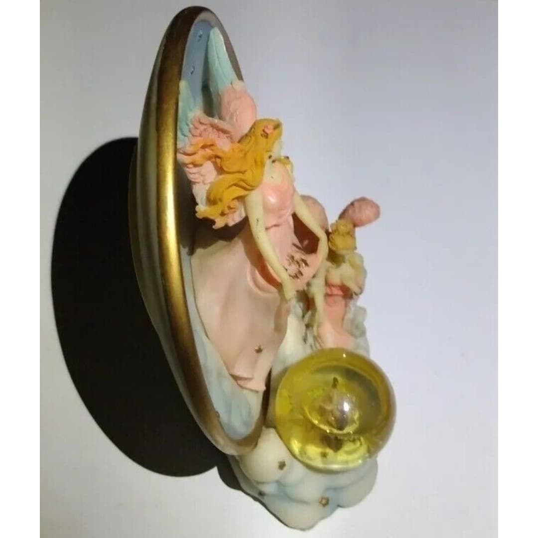 Vtg Collectors Cadona 1999 Guardian Angels collecting stars in sky 3D Decor - Thumbnail 8