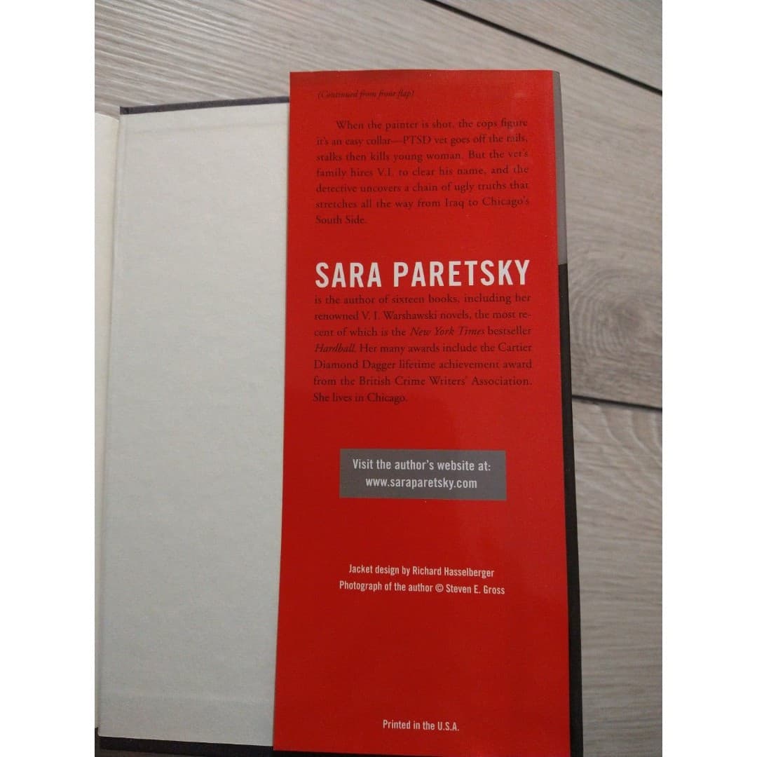 Novel - Body Work - By Sara Paretsky NY Times Best Selling Author - Thumbnail 4