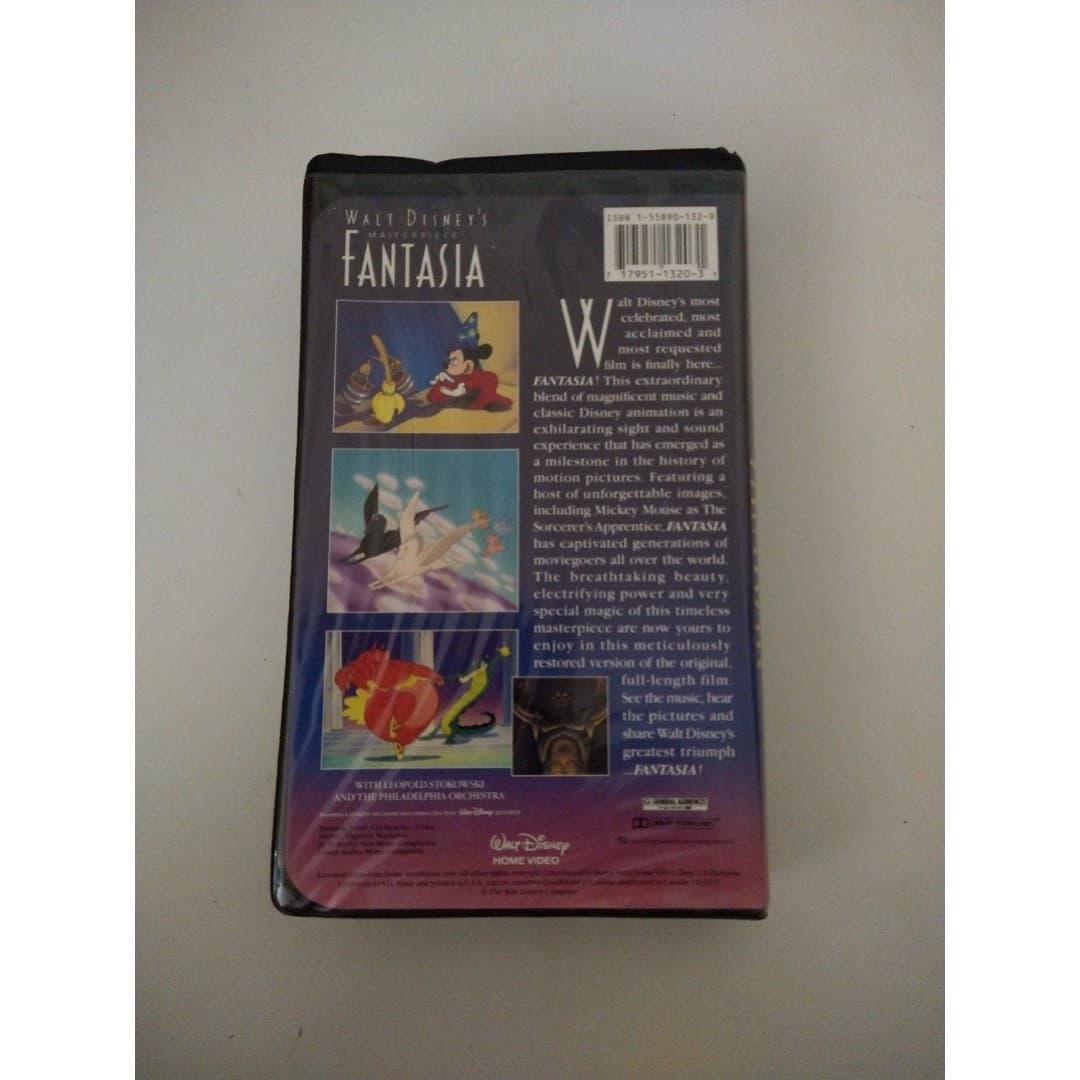 Walt Disney's Masterpiece Fantasia VHS - Thumbnail 6