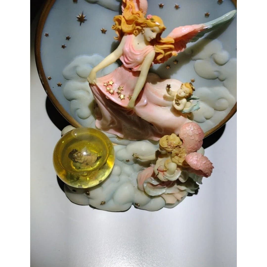 Vtg Collectors Cadona 1999 Guardian Angels collecting stars in sky 3D Decor - Thumbnail 6