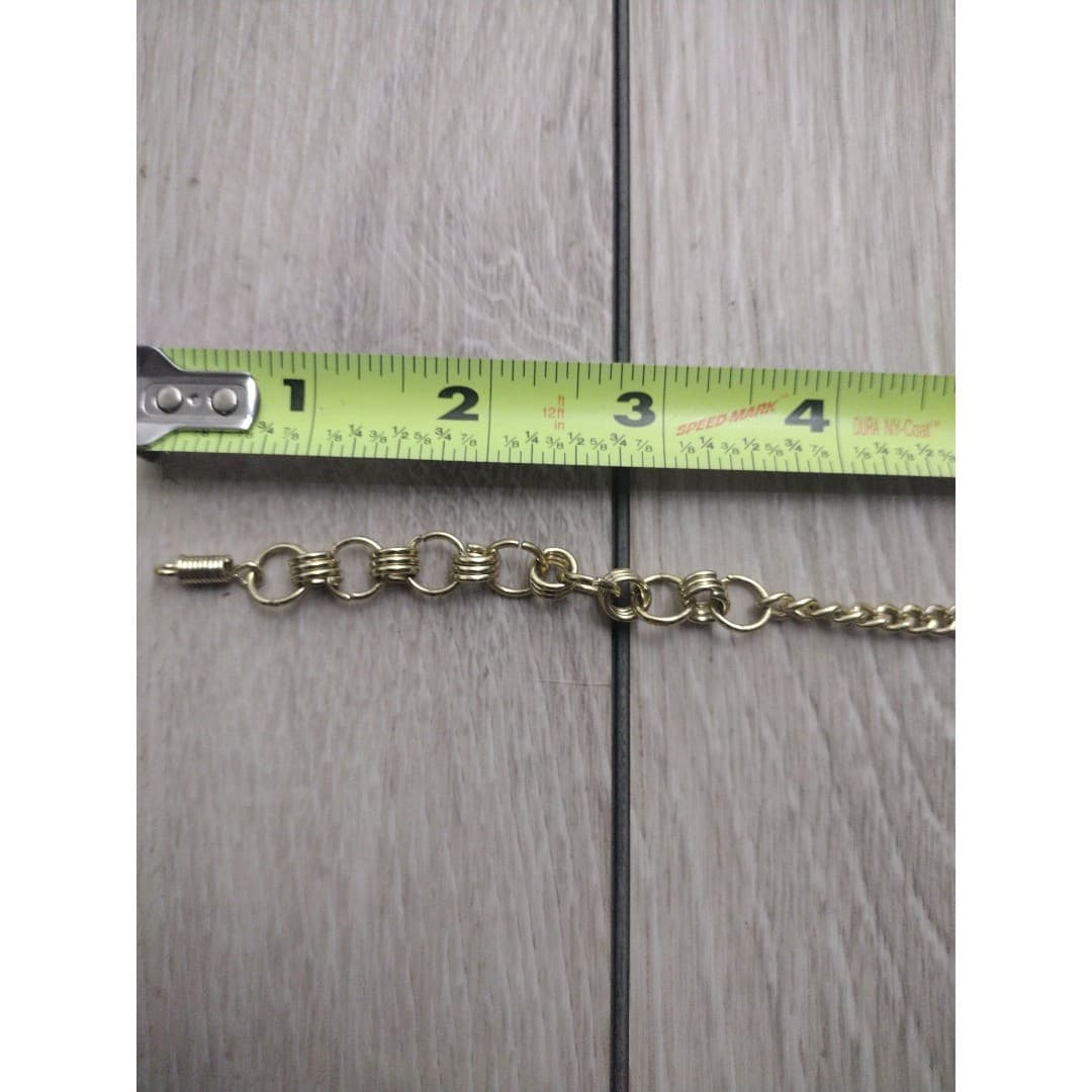 Bohemian Cha-Cha Gold Tone Chain/Coin Necklace - Fun - New - Thumbnail 5