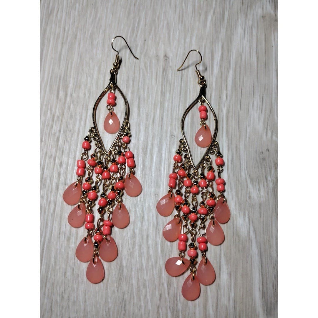Handmade Dangly Chandelier Earrings - 2 Pair - New - Thumbnail 3