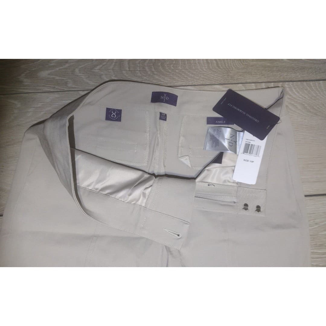NYDJ - ORIGINAL SLIMMING FIT ANKLE PANTS - Size 10P - NWT - Thumbnail 6