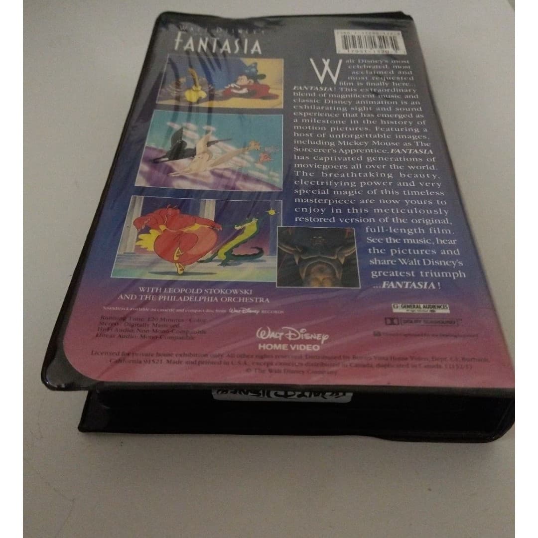 Walt Disney's Masterpiece Fantasia VHS - Thumbnail 5