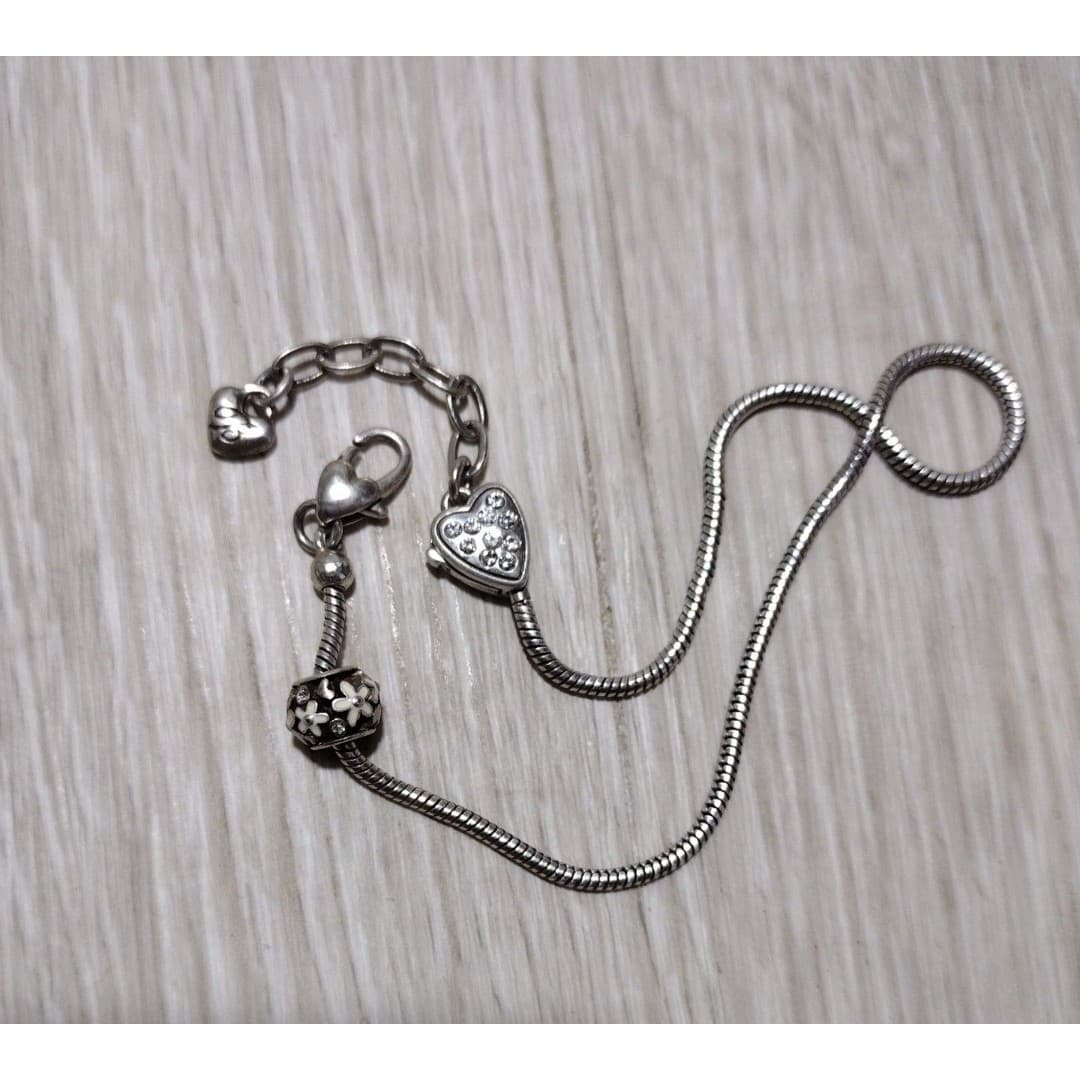 BRIGHTON - Floral Charm - Ankle Bracelet - Vintage - Image 1