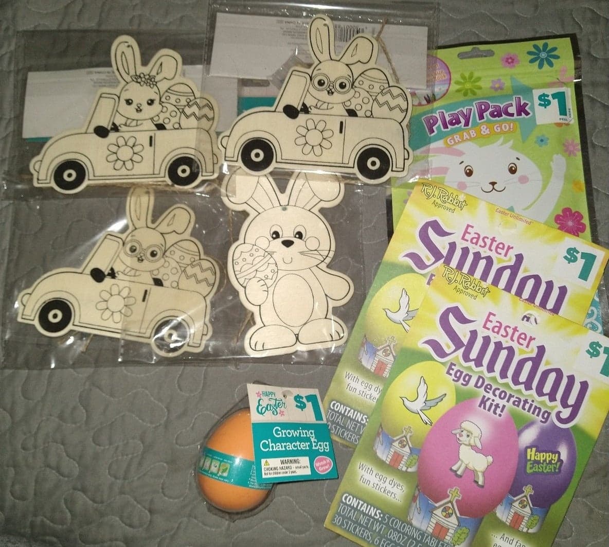 Easter Kids Activities Bundle - Crafts, Stickers & Play Pack - OS - Image 1