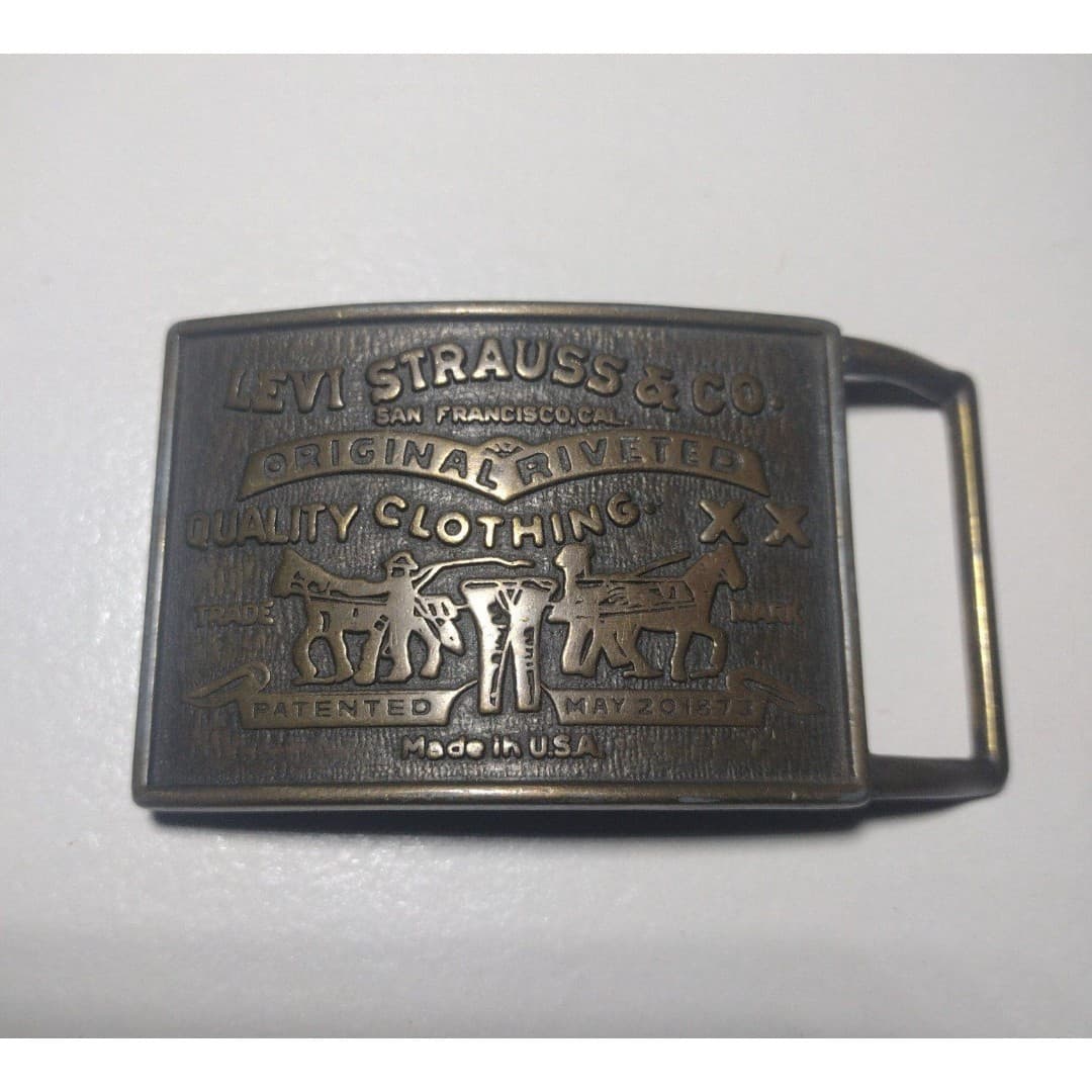 Vintage Levi Strauss & Co. Belt Buckle - Image 1