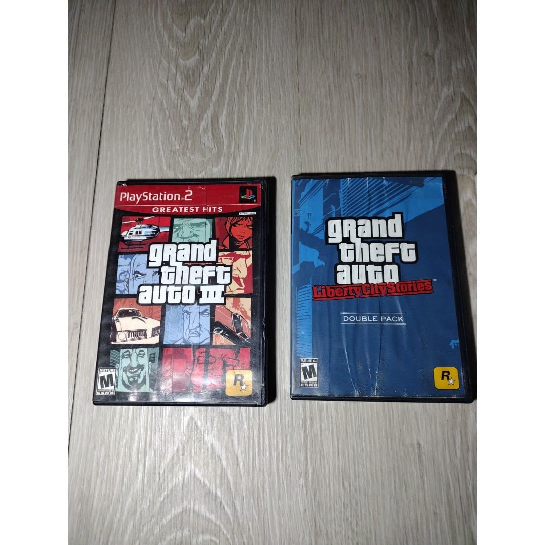 Grand Theft Auto - 3 Game Bundle - PS2 - Thumbnail 3