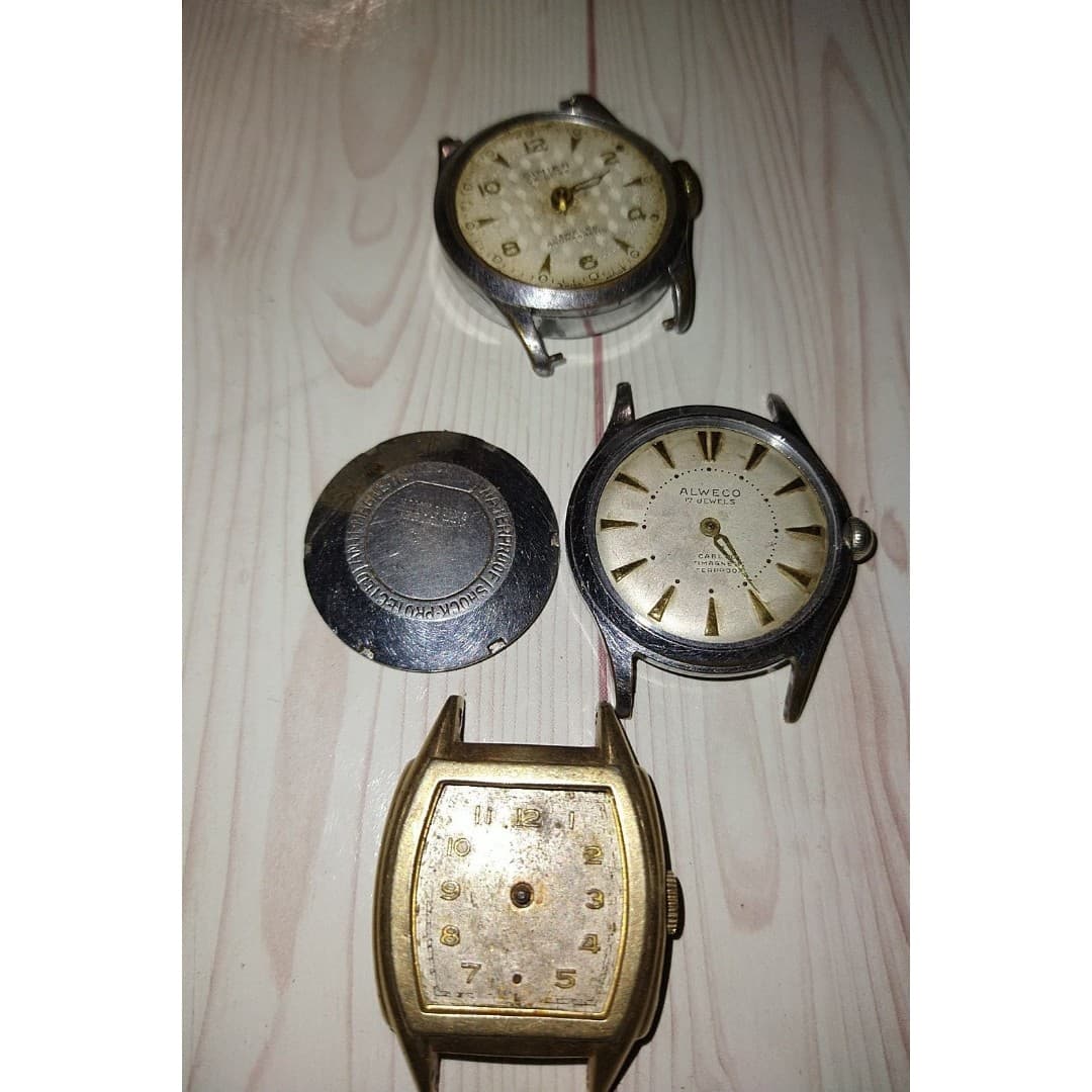 (3)Vintage Watches - For Parts or Repair - Thumbnail 2