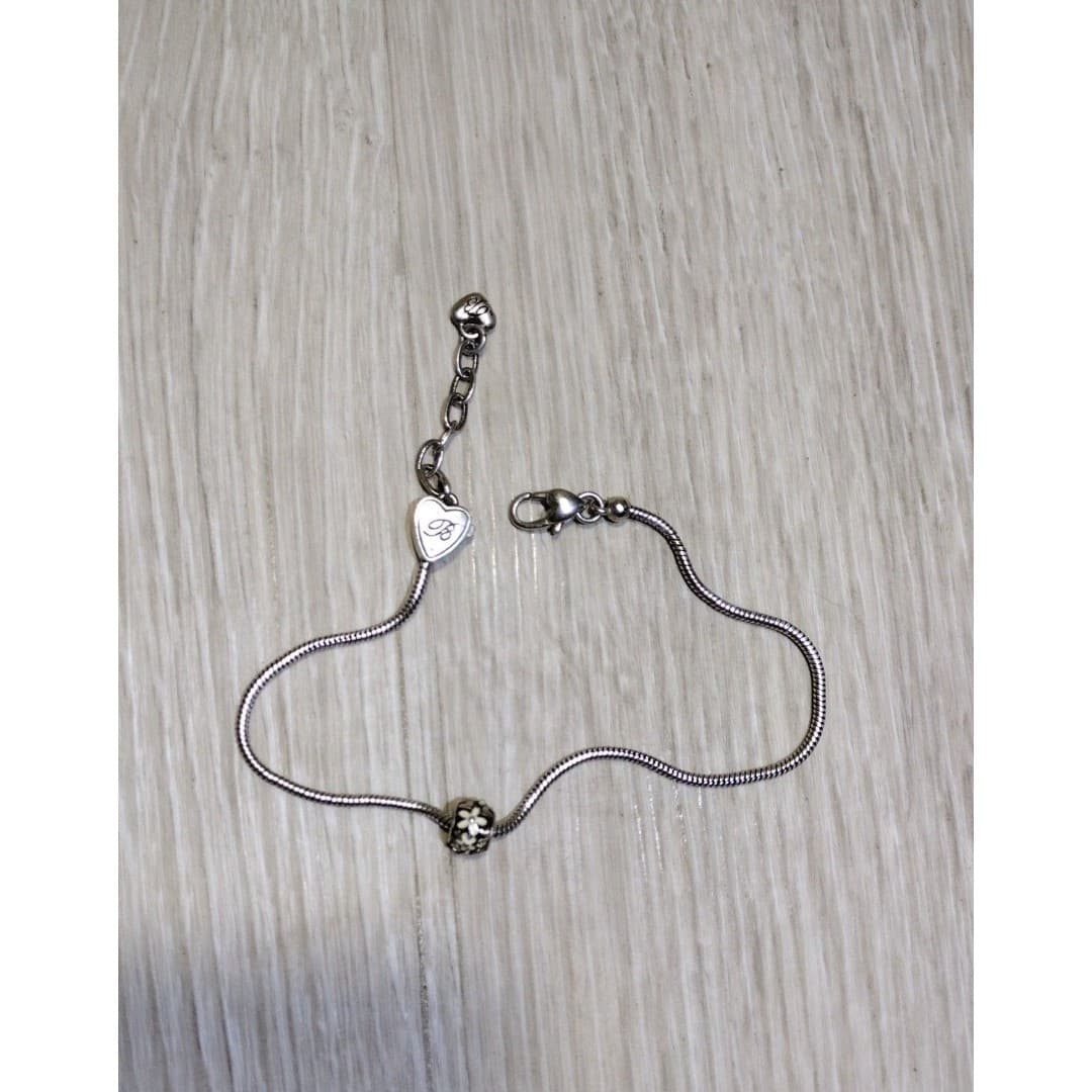 BRIGHTON - Floral Charm - Ankle Bracelet - Vintage - Thumbnail 5