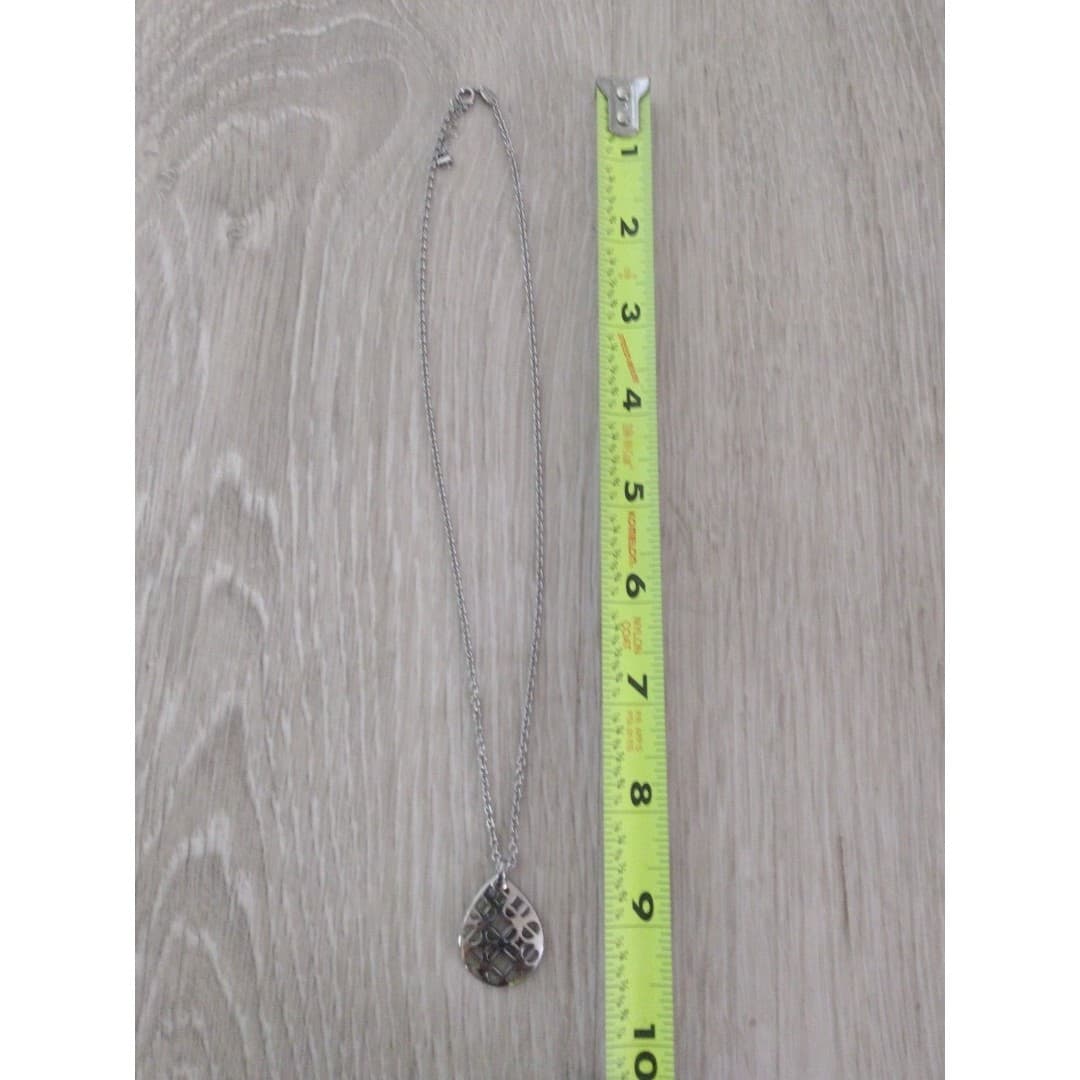 Fossil Heritage D-Link stainless steel necklace - Thumbnail 6