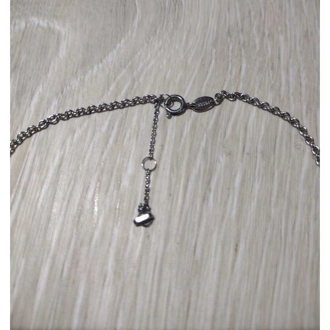 Fossil Heritage D-Link stainless steel necklace - Thumbnail 3