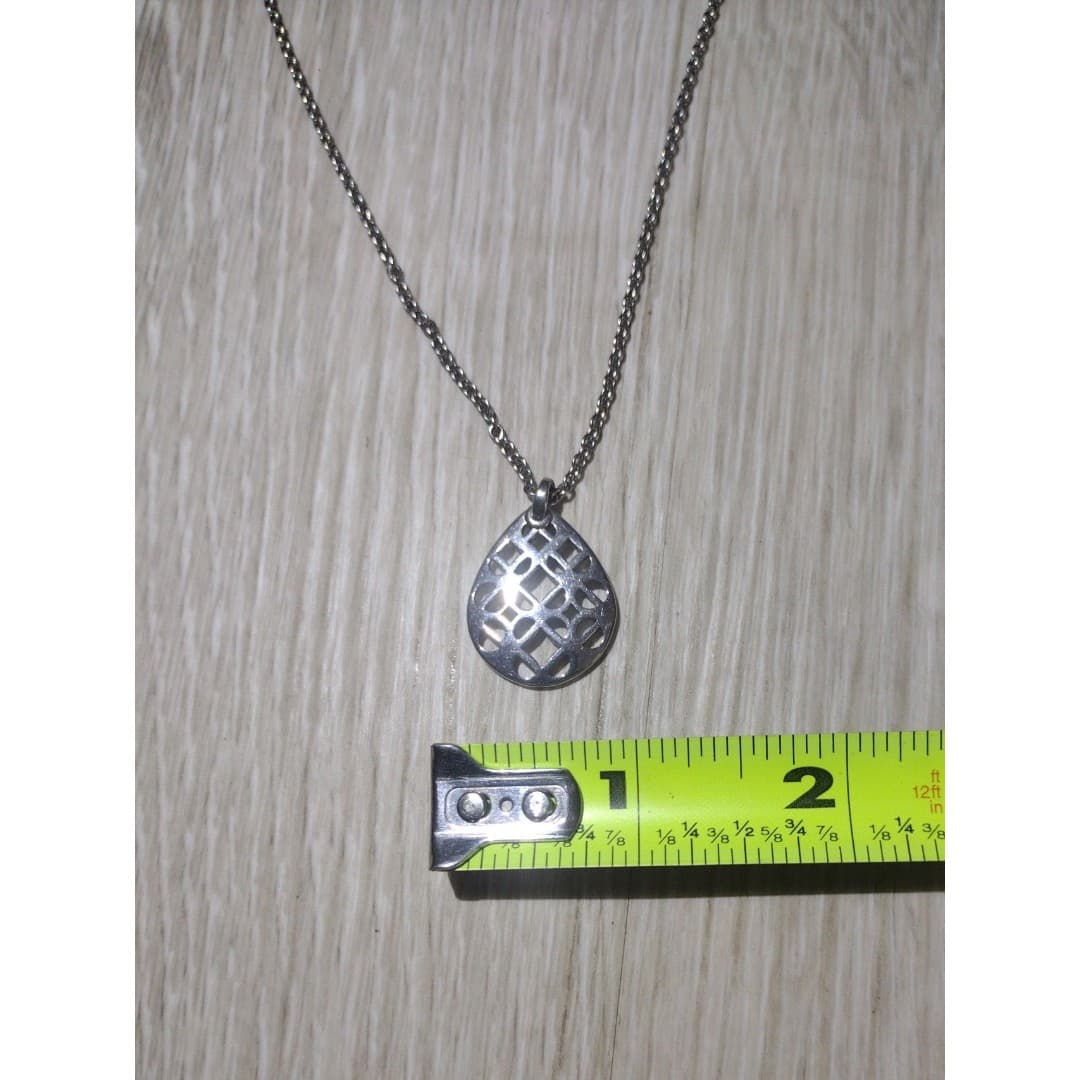 Fossil Heritage D-Link stainless steel necklace - Thumbnail 5