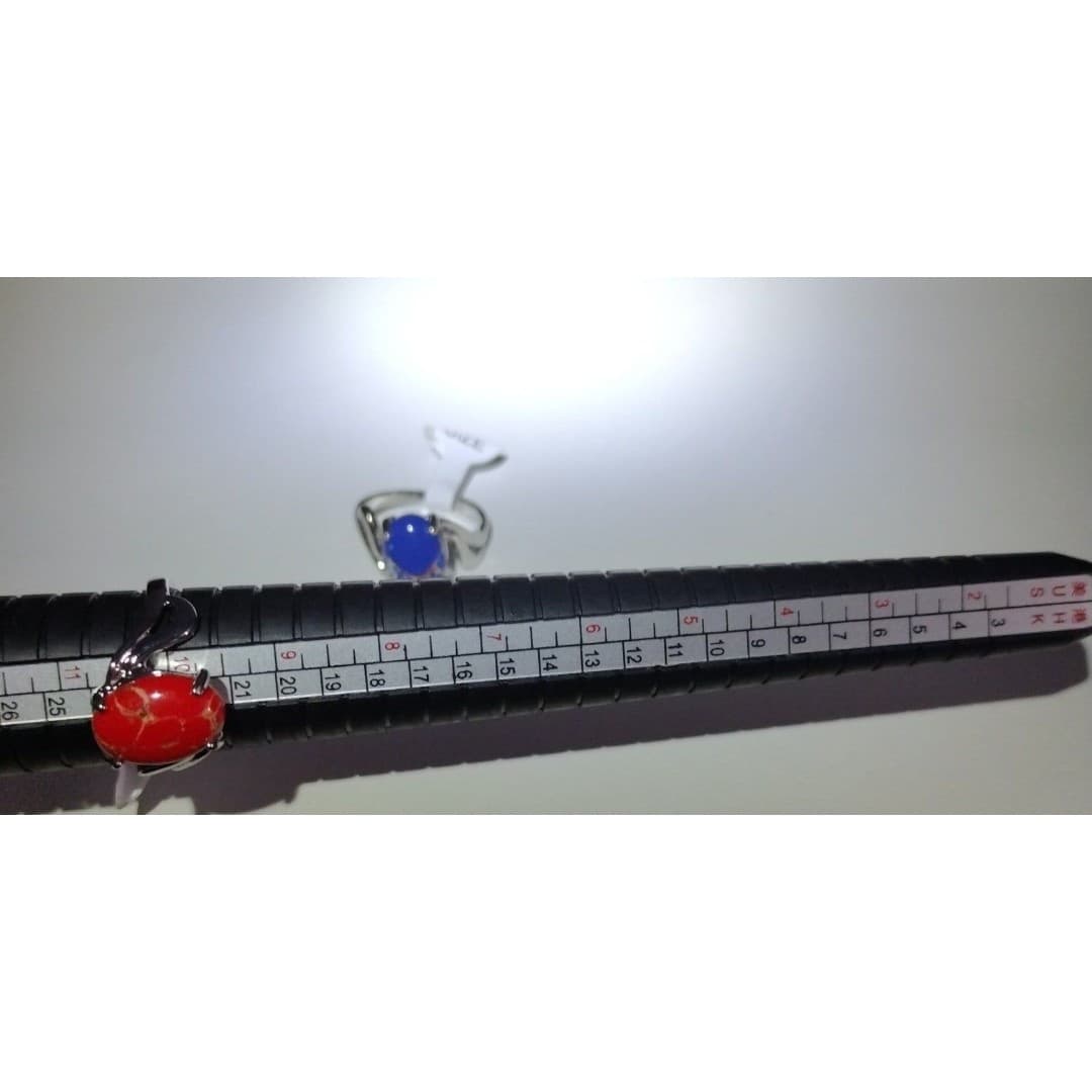 2 Silver Tone Rings - Beautiful - Thumbnail 2