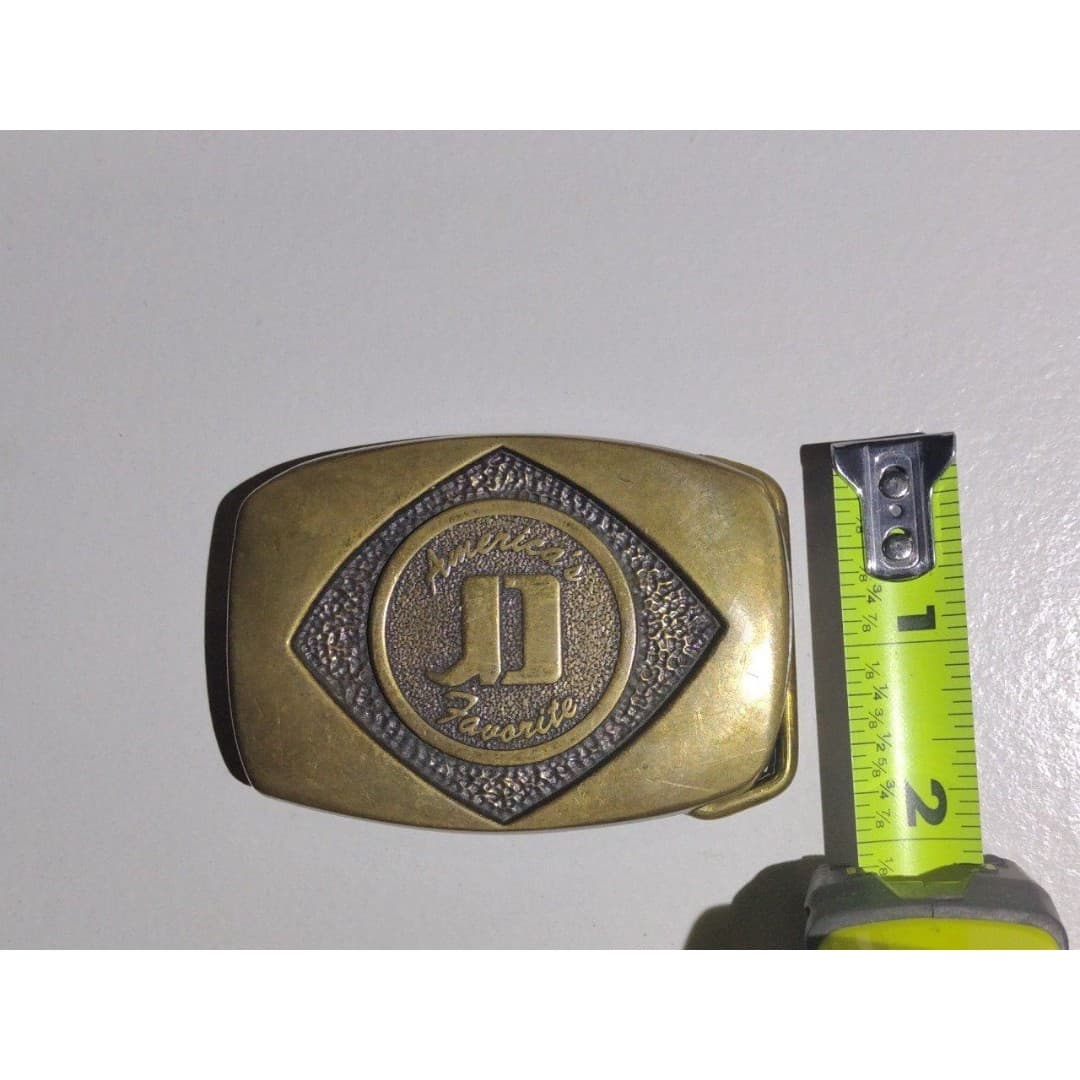 Jimmy Dean - 1981 - BTS Brassworks - Solid Brass Belt Buckle - Thumbnail 3