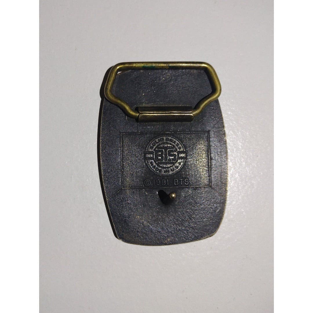 Jimmy Dean - 1981 - BTS Brassworks - Solid Brass Belt Buckle - Thumbnail 4