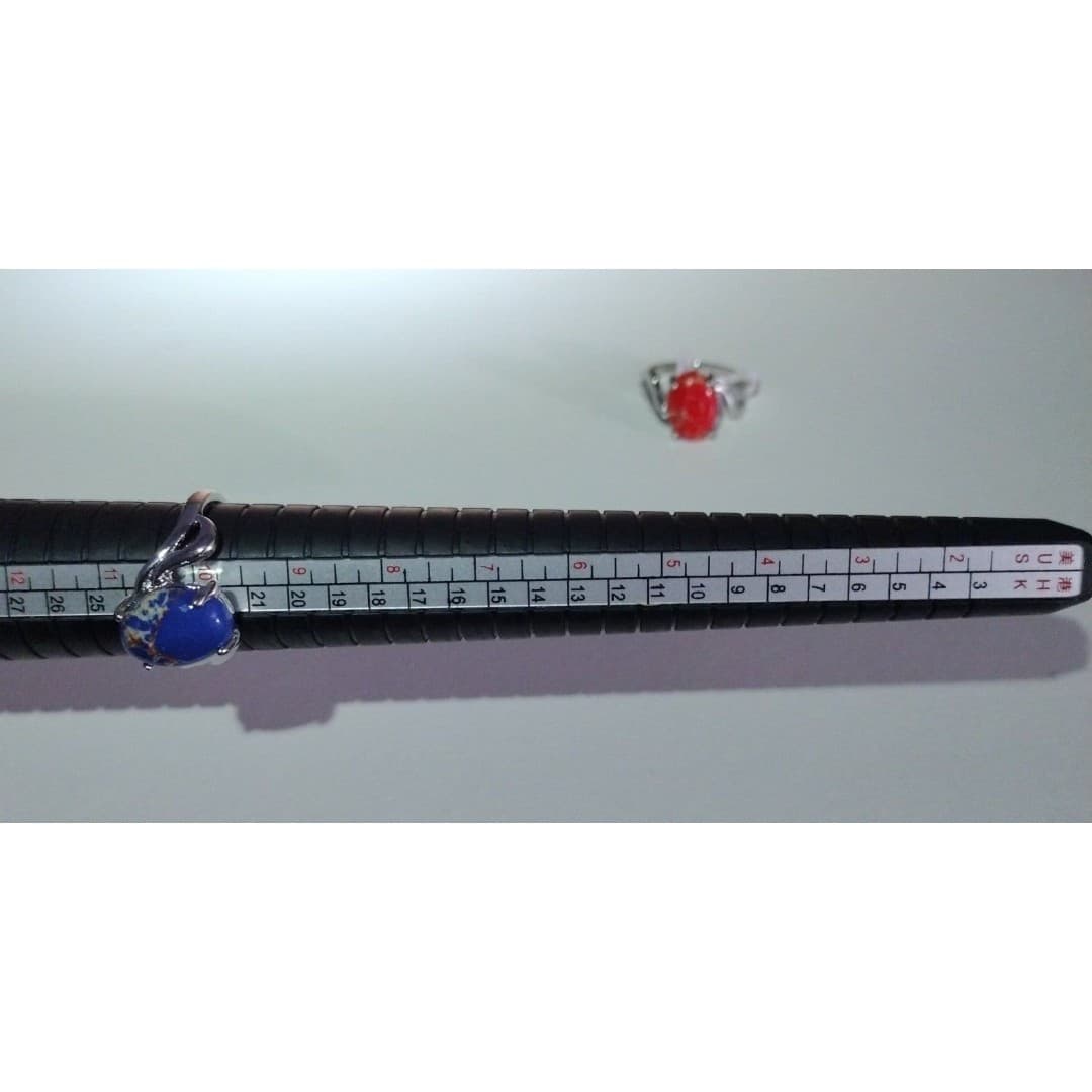 2 Silver Tone Rings - Beautiful - Thumbnail 3