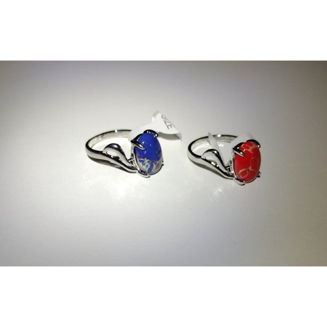 2 Silver Tone Rings - Beautiful - Thumbnail 4