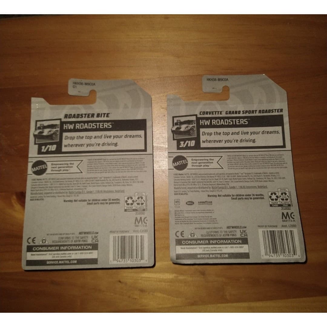 2021 Hot Wheels Roadsters #1 & 3 of 10 - Thumbnail 4