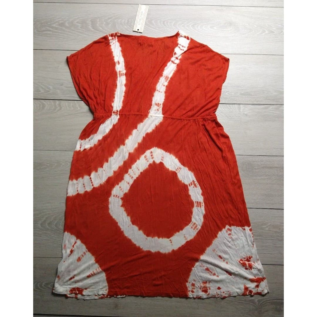 Pink Rose Woman's 1X Midi Dress - NWT - Thumbnail 6