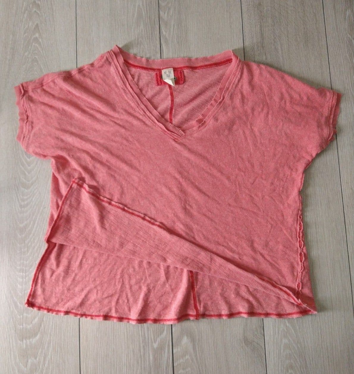 Urban Outfitters - We The Free - Size Small - oversized distressed top - Thumbnail 2