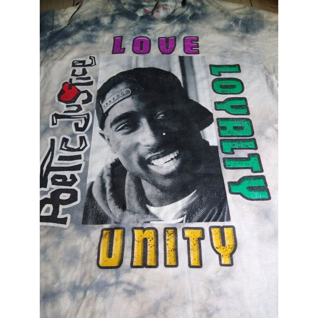 2Pac -Chemistry - Poetic Justice - Size Med. - Tie Dye T-Shirt - Thumbnail 5