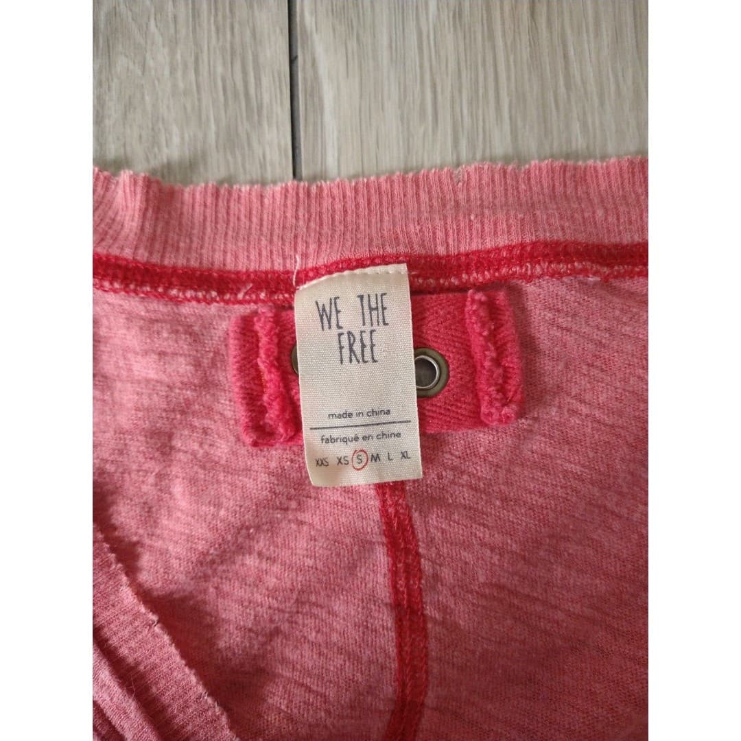 Urban Outfitters - We The Free - Size Small - oversized distressed top - Thumbnail 3