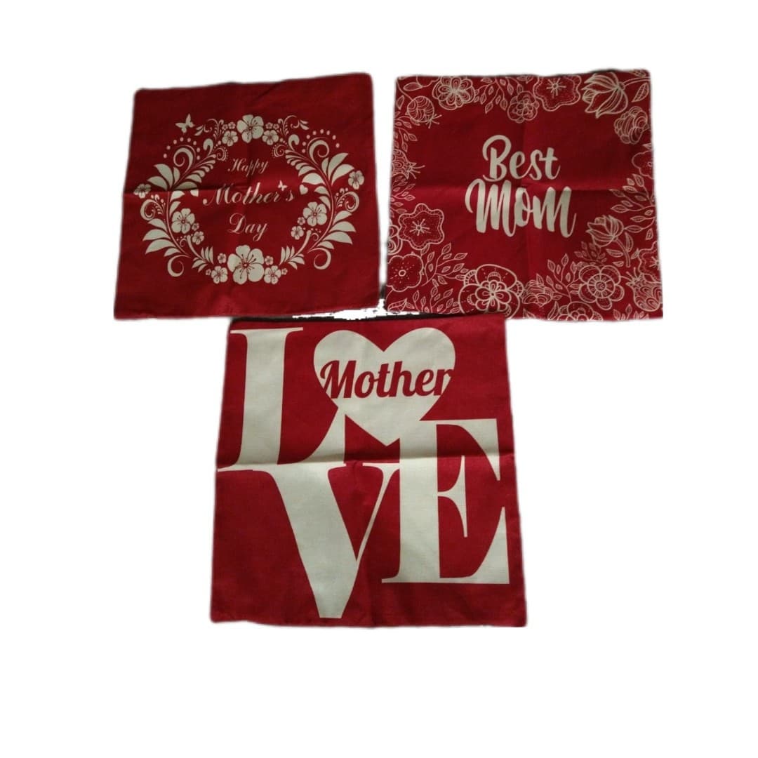 3 Mother Throw Pillow Covers - Image 1