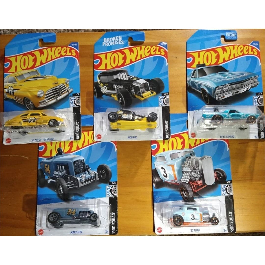 2021 Hot Wheels - Rod Squad Set of 5 - Thumbnail 2