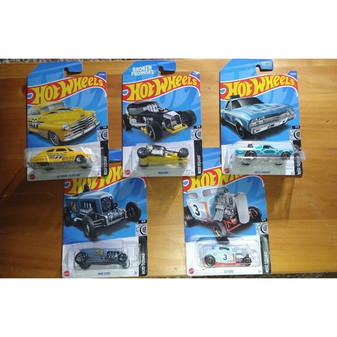2021 Hot Wheels - Rod Squad Set of 5 - Image 1