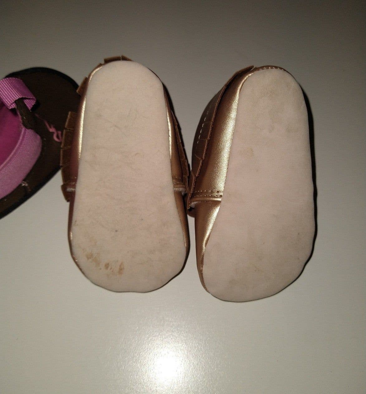 Baby Girl Shoe Bundle - Georgia Boots(0-6mo) & Target(0-3mo) - Thumbnail 8