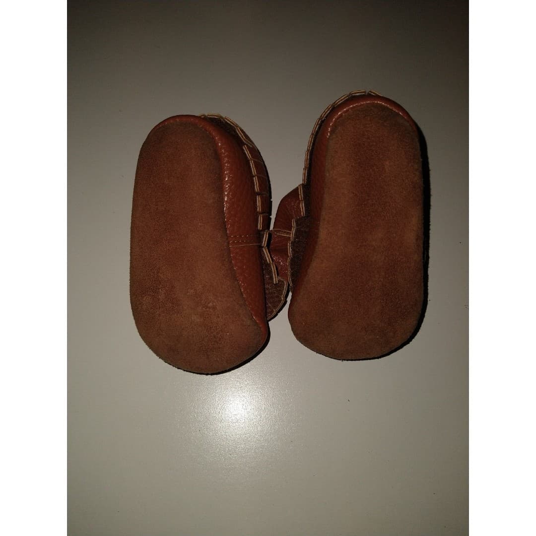 Baby Girl Moccasins - Size 11 - Thumbnail 3