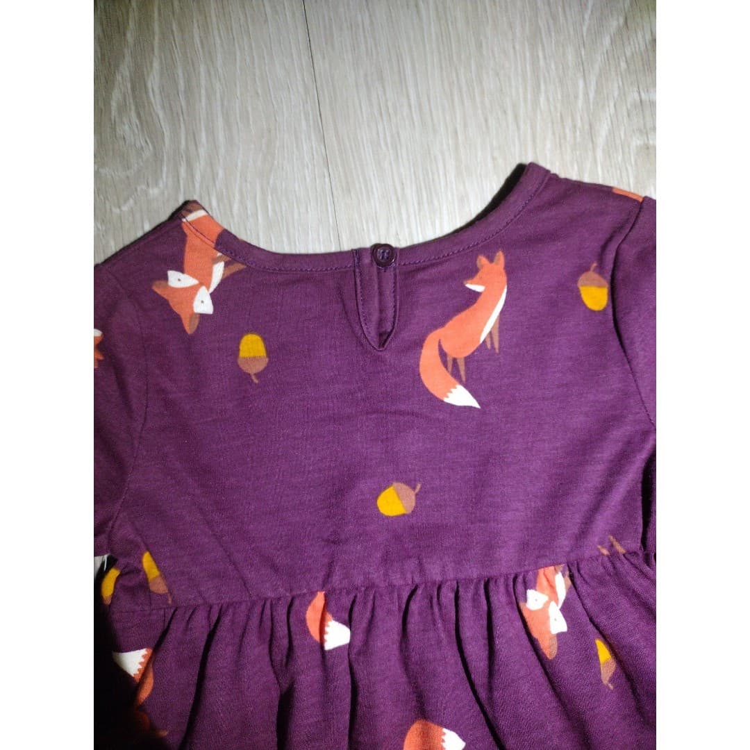 24mo Knit Fox Dress & Matching Bloomers Set(New) - Thumbnail 4