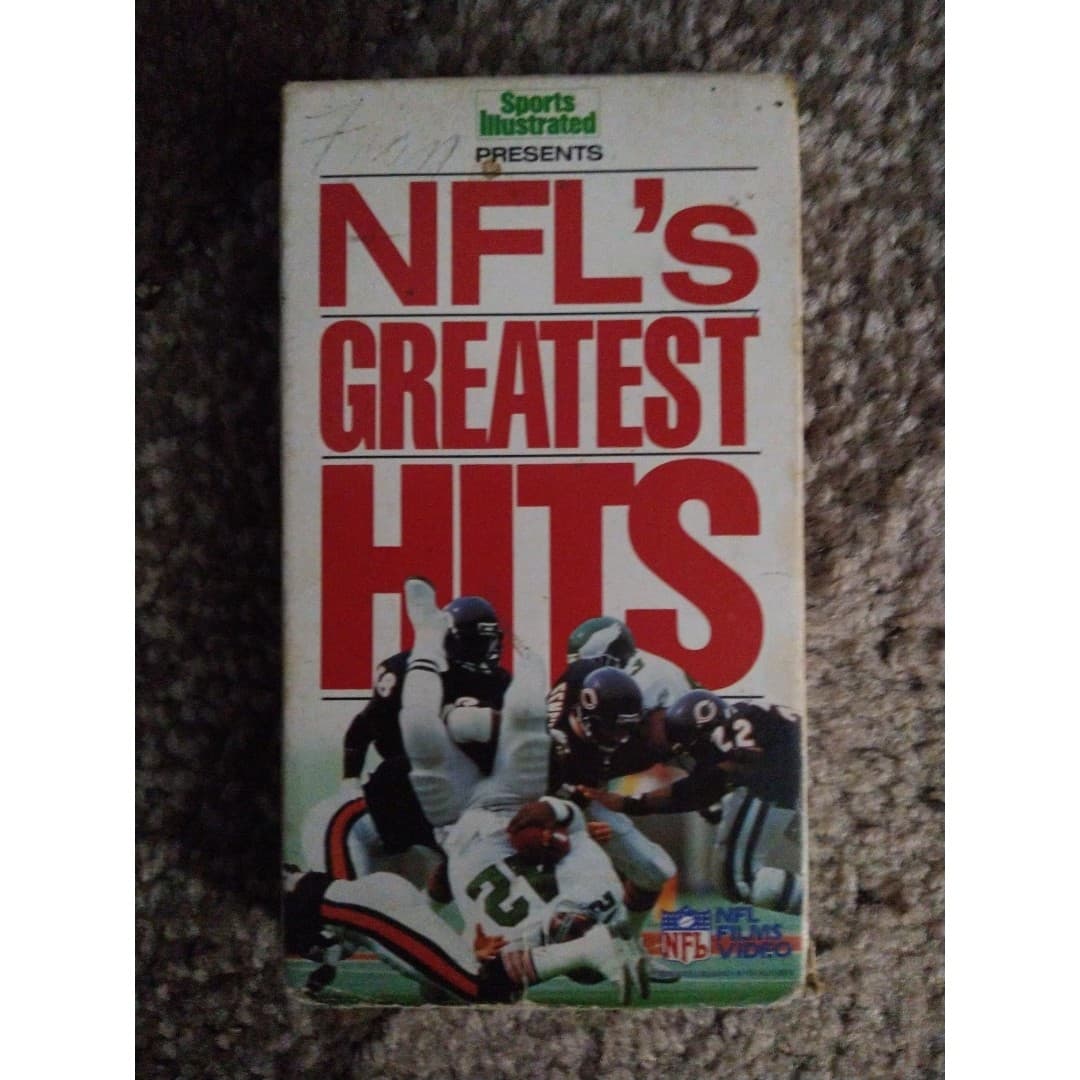 NFL's greatest hits-1988 VHS - Image 1