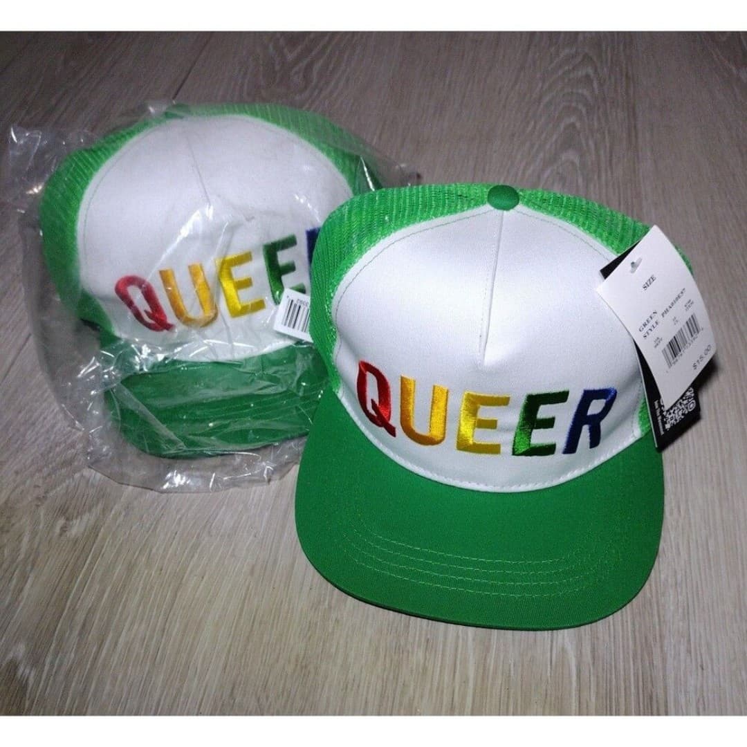 Freedom of Self Expression - 'QUEER' Snap Back Hats - NWT - Thumbnail 2
