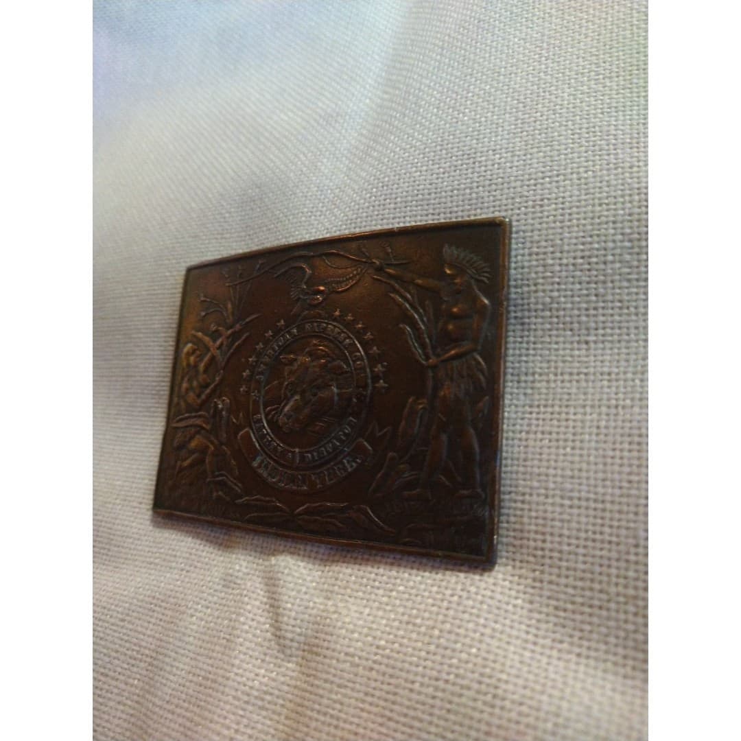 American Express and Co. Safety Dispatch Vintage Belt Buckle - Thumbnail 5