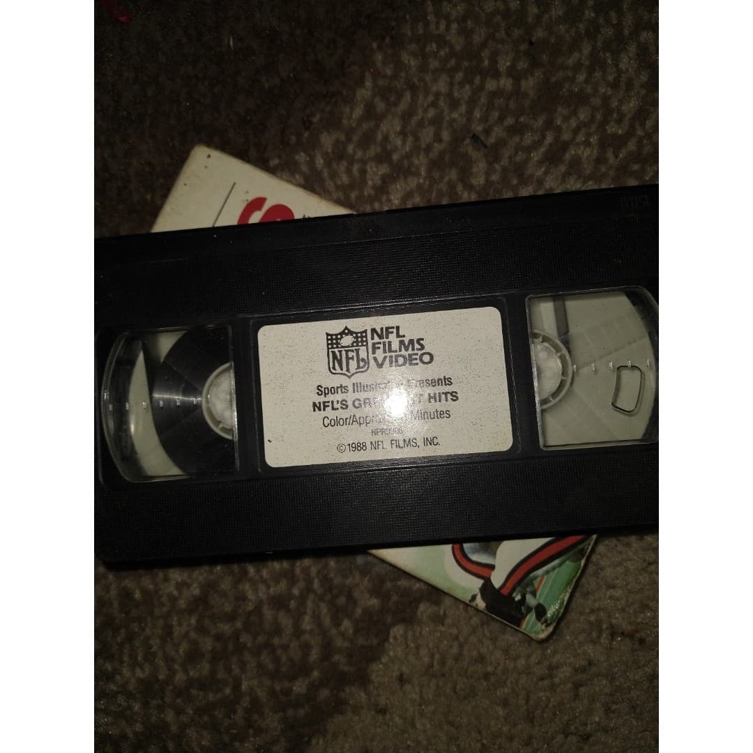NFL's greatest hits-1988 VHS - Thumbnail 3