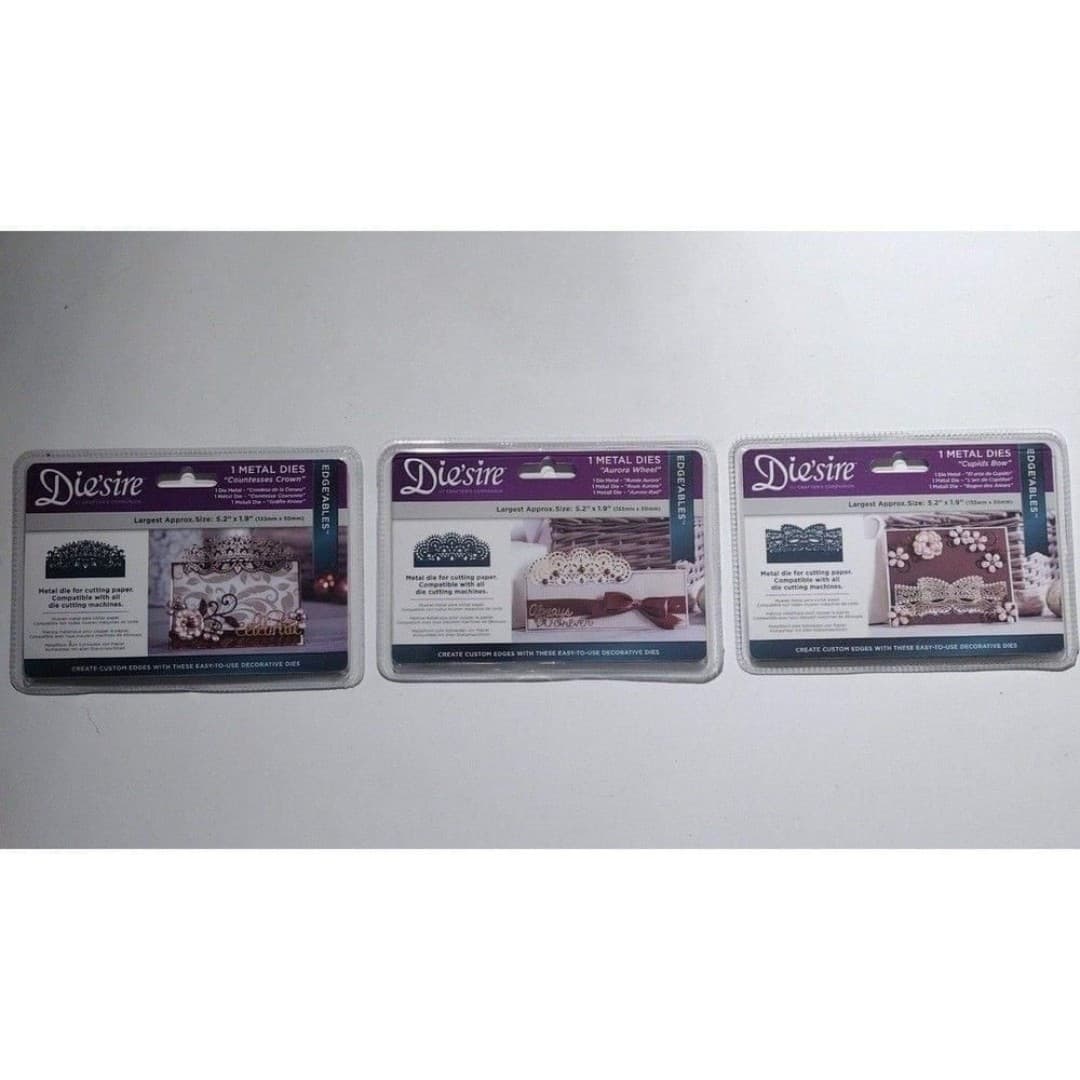 Die'sire - Decorative Dies - Bundle(3) - Edge'Ables - Image 1