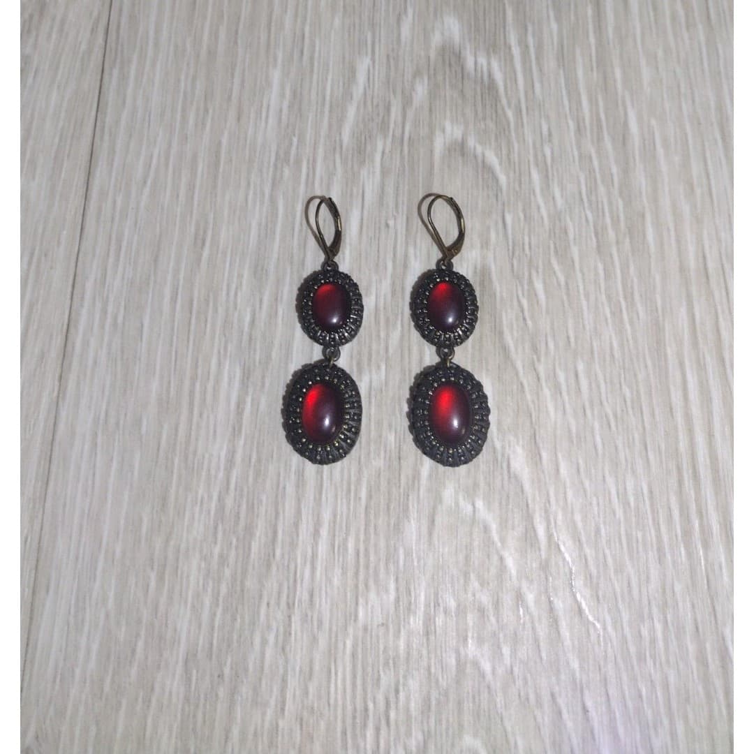 Vintage Nina Ricci - Avon - Dangle Drop Earrings - Image 1