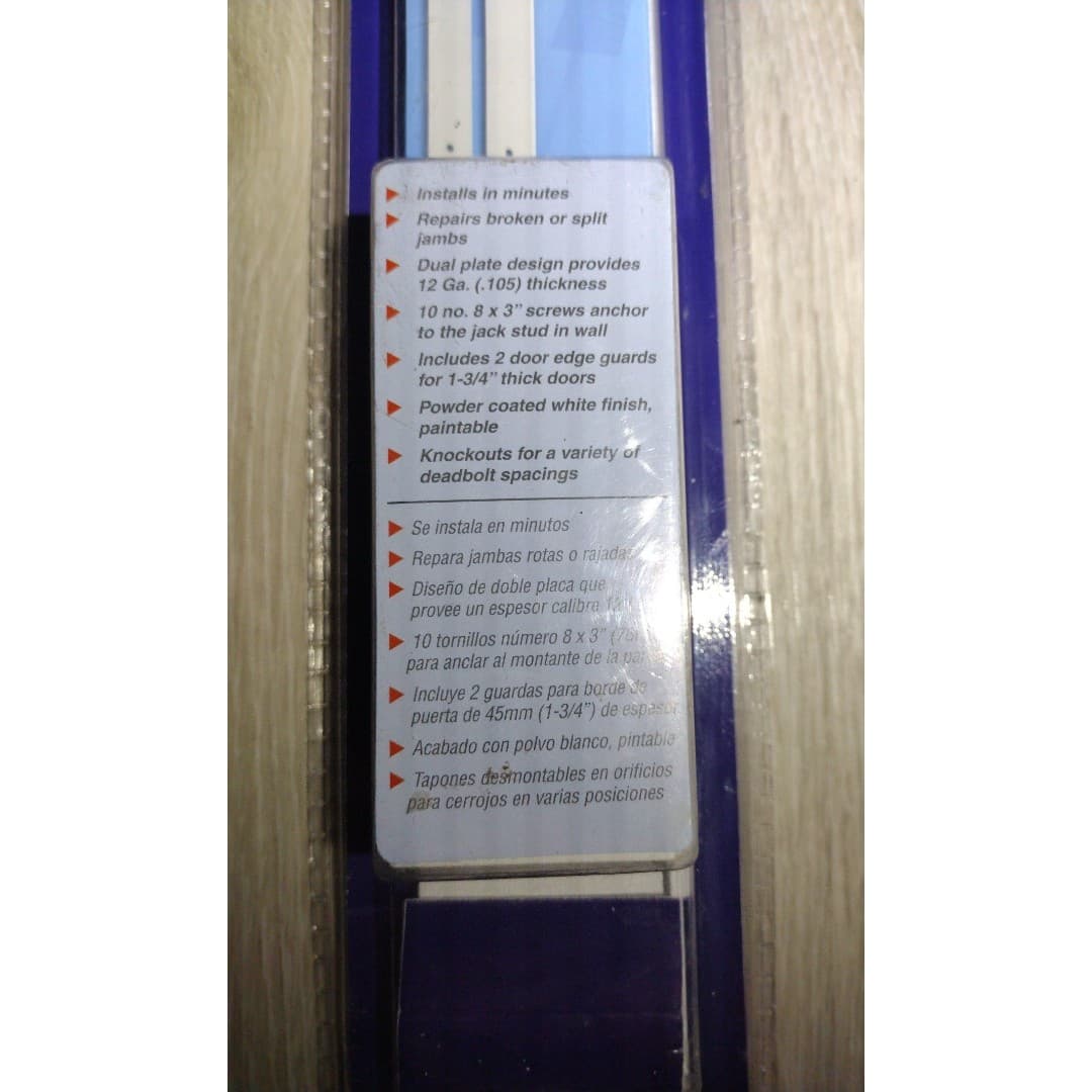 Ultimate Door & Jamb-Repair Reinforcement Kit - Defender Security u-11026 - Thumbnail 2