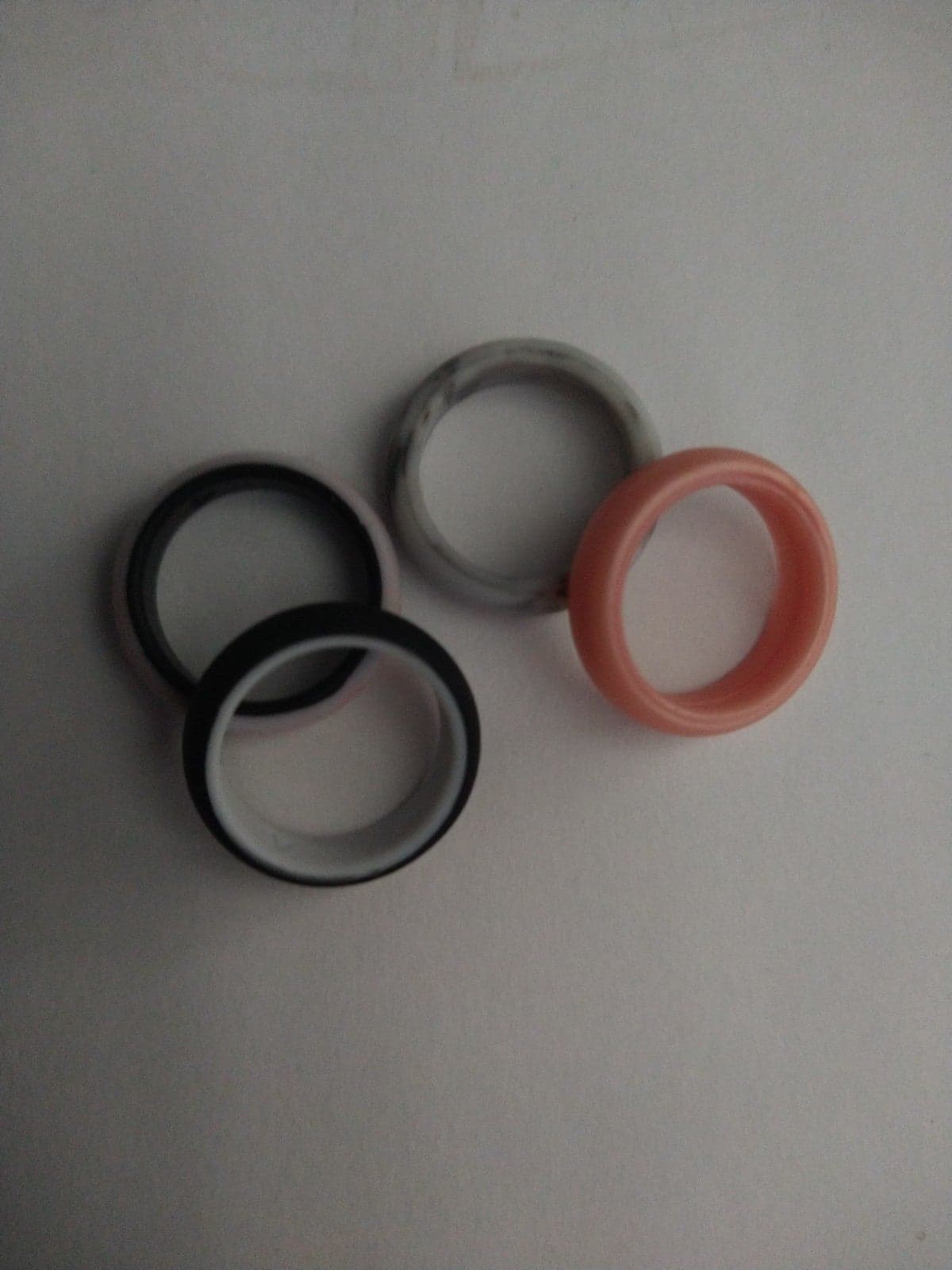 4pk Silicone womens rings - Thumbnail 2